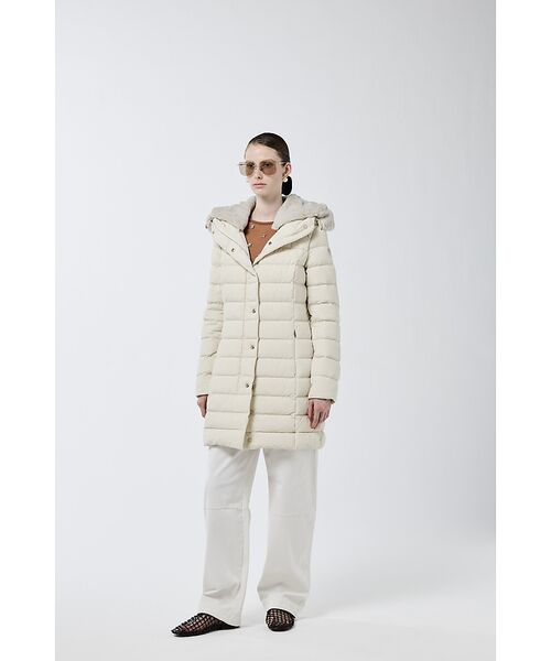 Rouge vif la cle / ルージュ・ヴィフ ラクレ ダウンジャケット・ベスト | 【CAPE HORN/ケープホーン】SANTACRUZ ECOFUR キルティン | 詳細2