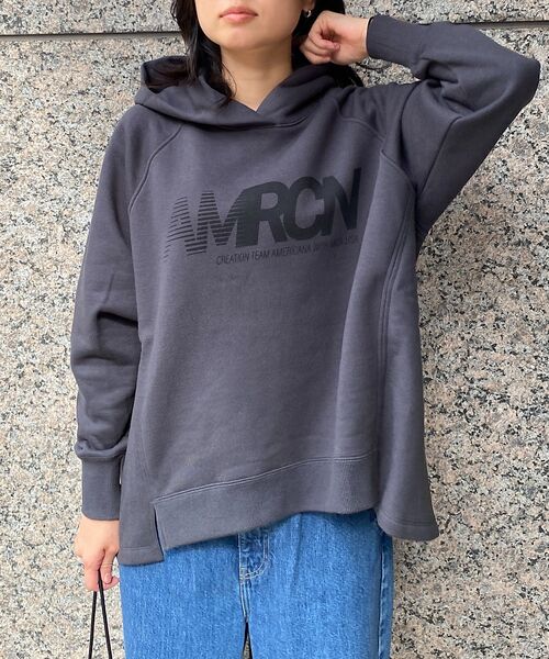 Rouge vif la cle/ルージュ・ヴィフ ラクレ 【AMERICANA×MICA&DEAL/ アメリカーナ×マイカ】parka ロ チャコールグレー F Rouge vif la cle/ルージュ・ヴィフ ラクレ 【AMERICANA×MICA&DEAL/ アメリカーナ×マイカ】parka ロ チャコールグレー F