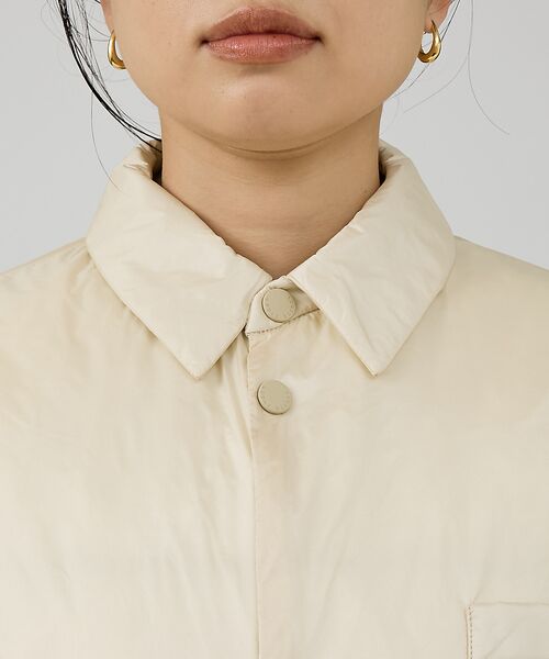 Rouge vif la cle / ルージュ・ヴィフ ラクレ ダウンジャケット・ベスト | 【upper hights/アッパーハイツ】GENEVE ダウンシャツブルゾン | 詳細12