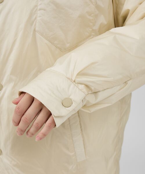 Rouge vif la cle / ルージュ・ヴィフ ラクレ ダウンジャケット・ベスト | 【upper hights/アッパーハイツ】GENEVE ダウンシャツブルゾン | 詳細13