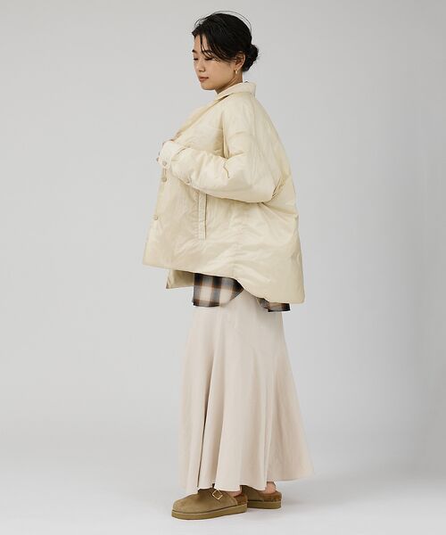 Rouge vif la cle / ルージュ・ヴィフ ラクレ ダウンジャケット・ベスト | 【upper hights/アッパーハイツ】GENEVE ダウンシャツブルゾン | 詳細7