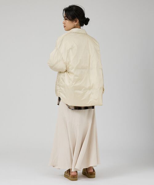 Rouge vif la cle / ルージュ・ヴィフ ラクレ ダウンジャケット・ベスト | 【upper hights/アッパーハイツ】GENEVE ダウンシャツブルゾン | 詳細8