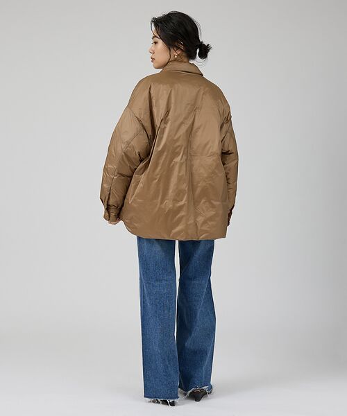 Rouge vif la cle / ルージュ・ヴィフ ラクレ ダウンジャケット・ベスト | 【upper hights/アッパーハイツ】GENEVE ダウンシャツブルゾン | 詳細27