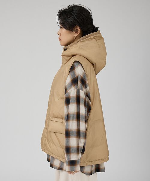 Rouge vif la cle / ルージュ・ヴィフ ラクレ ダウンジャケット・ベスト | 【REMI RELIEF/レミレリーフ】超軽量ダウンベスト | 詳細10