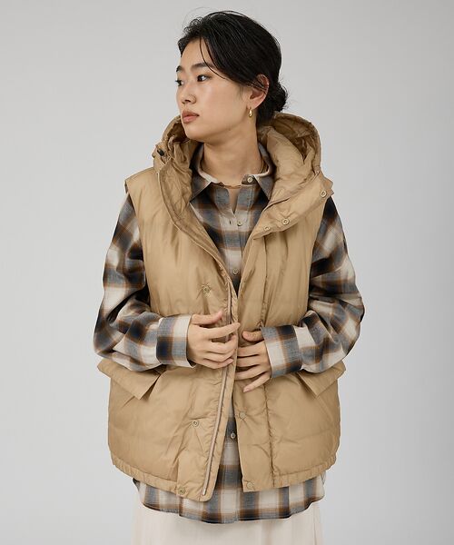 Rouge vif la cle / ルージュ・ヴィフ ラクレ ダウンジャケット・ベスト | 【REMI RELIEF/レミレリーフ】超軽量ダウンベスト | 詳細2