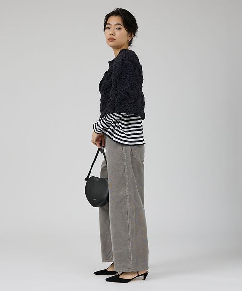 Rouge vif la cle / ルージュ・ヴィフ ラクレ ニット・セーター | 【IRONING/アイロニング】cable cape ケーブルケープ | 詳細7