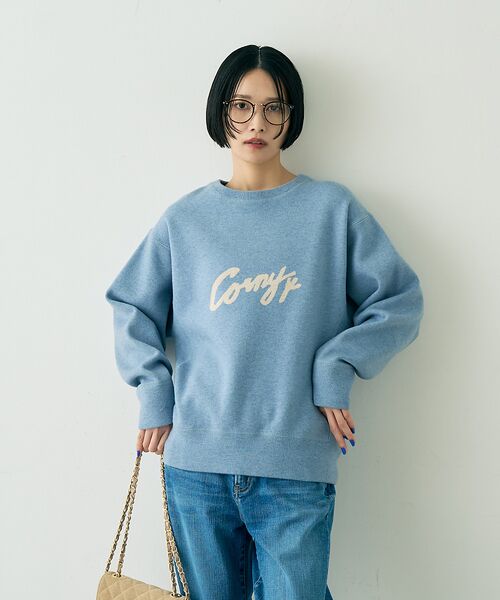 Rouge vif la cle / ルージュ・ヴィフ ラクレ ニット・セーター | 【ST.JOHNS 3RD CLUB/セントジョンズサードクラブ】ロゴニットプル | 詳細1