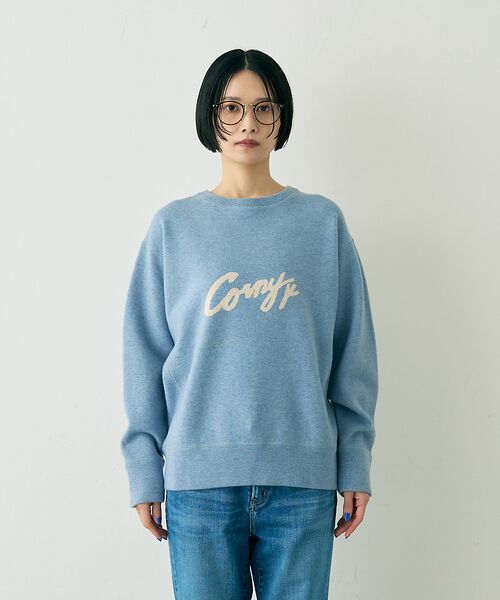 Rouge vif la cle / ルージュ・ヴィフ ラクレ ニット・セーター | 【ST.JOHNS 3RD CLUB/セントジョンズサードクラブ】ロゴニットプル | 詳細11