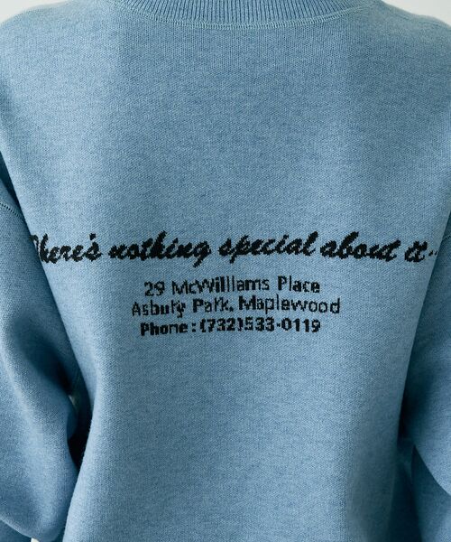 Rouge vif la cle / ルージュ・ヴィフ ラクレ ニット・セーター | 【ST.JOHNS 3RD CLUB/セントジョンズサードクラブ】ロゴニットプル | 詳細14