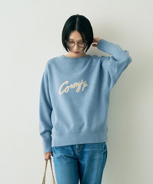 Rouge vif la cle / ルージュ・ヴィフ ラクレ ニット・セーター | 【ST.JOHNS 3RD CLUB/セントジョンズサードクラブ】ロゴニットプル | 詳細2