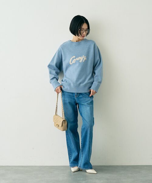 Rouge vif la cle / ルージュ・ヴィフ ラクレ ニット・セーター | 【ST.JOHNS 3RD CLUB/セントジョンズサードクラブ】ロゴニットプル | 詳細8