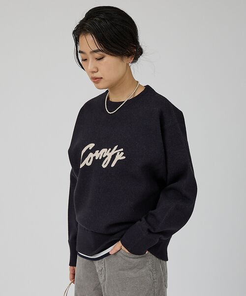 Rouge vif la cle / ルージュ・ヴィフ ラクレ ニット・セーター | 【ST.JOHNS 3RD CLUB/セントジョンズサードクラブ】ロゴニットプル | 詳細24