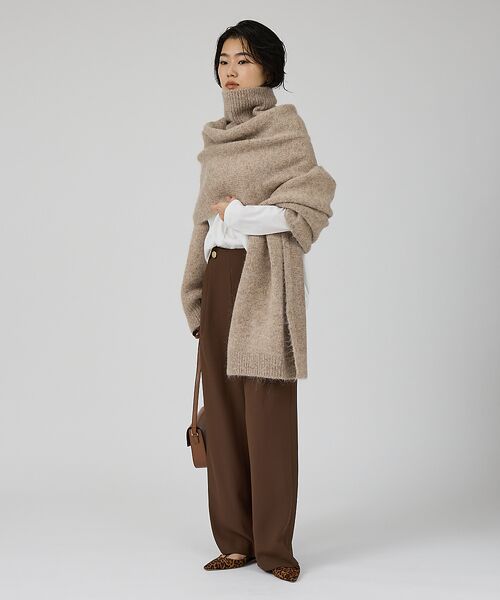 Rouge vif la cle / ルージュ・ヴィフ ラクレ ニット・セーター | 【IRONING/アイロニング】high neck 2way muff ハイネッ | 詳細7