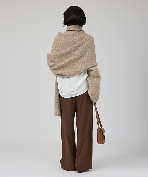 Rouge vif la cle / ルージュ・ヴィフ ラクレ ニット・セーター | 【IRONING/アイロニング】high neck 2way muff ハイネッ | 詳細8