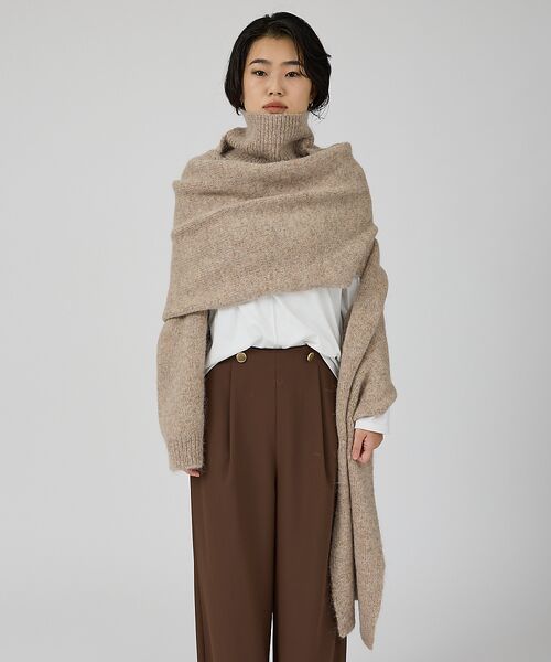 Rouge vif la cle / ルージュ・ヴィフ ラクレ ニット・セーター | 【IRONING/アイロニング】high neck 2way muff ハイネッ | 詳細9