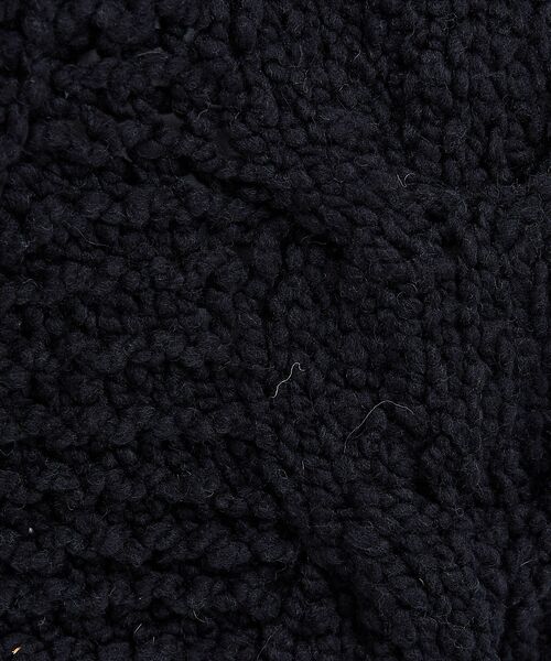 Rouge vif la cle / ルージュ・ヴィフ ラクレ カーディガン・ボレロ | 【IRONING/アイロニング】cable rough cd ケーブルカーディガ | 詳細22