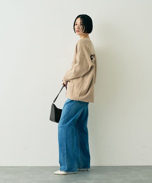 Rouge vif la cle / ルージュ・ヴィフ ラクレ カーディガン・ボレロ | 【ST.JOHNS 3RD CLUB/セントジョンズサードクラブ】ロゴカーディガ | 詳細8