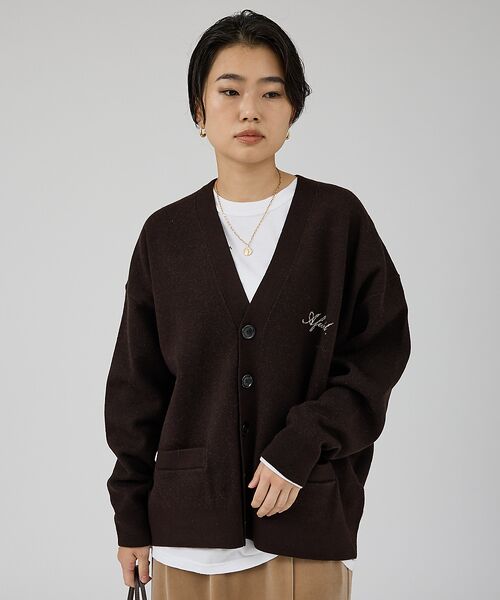 Rouge vif la cle / ルージュ・ヴィフ ラクレ カーディガン・ボレロ | 【ST.JOHNS 3RD CLUB/セントジョンズサードクラブ】ロゴカーディガ | 詳細23