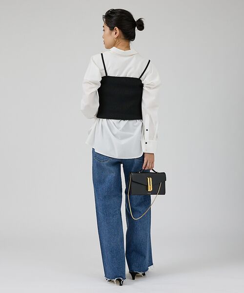 Rouge vif la cle / ルージュ・ヴィフ ラクレ デニムパンツ | 【RED CARD/レッドカード】Maverick ワイドフレアーパンツデニム | 詳細14