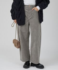 Rouge vif la cle / ルージュ・ヴィフ ラクレ パンツ | 【RED CARD/レッドカード】Oregon クロップド丈バルーンコーディロイ