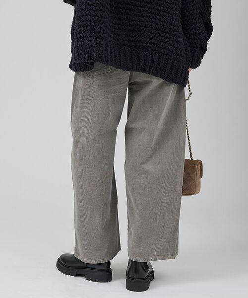 Rouge vif la cle / ルージュ・ヴィフ ラクレ パンツ | 【RED CARD/レッドカード】Oregon クロップド丈バルーンコーディロイ | 詳細3