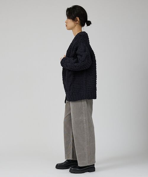 Rouge vif la cle / ルージュ・ヴィフ ラクレ パンツ | 【RED CARD/レッドカード】Oregon クロップド丈バルーンコーディロイ | 詳細6