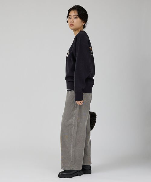 Rouge vif la cle / ルージュ・ヴィフ ラクレ パンツ | 【RED CARD/レッドカード】Oregon クロップド丈バルーンコーディロイ | 詳細9