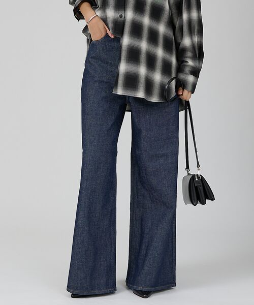 Rouge vif la cle / ルージュ・ヴィフ ラクレ デニムパンツ | 【upper hights/アッパーハイツ】THE LAYLA ハイライズフレア | 詳細1