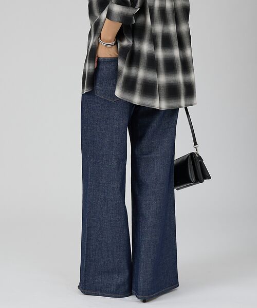 Rouge vif la cle / ルージュ・ヴィフ ラクレ デニムパンツ | 【upper hights/アッパーハイツ】THE LAYLA ハイライズフレア | 詳細3