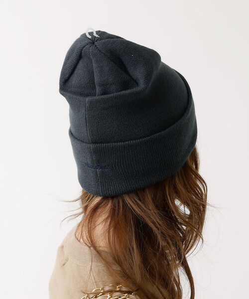 Rouge vif la cle / ルージュ・ヴィフ ラクレ ハット | 【MICA×NEW ERA/マイカ×ニューエラ】knit cap ロゴ刺繍ニット | 詳細5