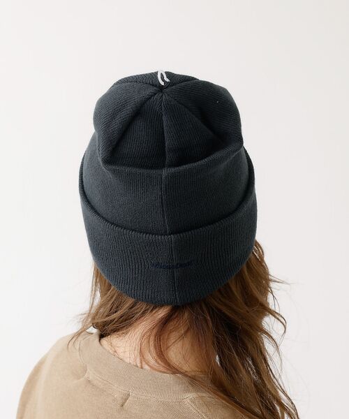 Rouge vif la cle / ルージュ・ヴィフ ラクレ ハット | 【MICA×NEW ERA/マイカ×ニューエラ】knit cap ロゴ刺繍ニット | 詳細6