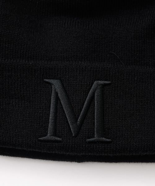 Rouge vif la cle / ルージュ・ヴィフ ラクレ ハット | 【MICA×NEW ERA/マイカ×ニューエラ】knit cap ロゴ刺繍ニット | 詳細18
