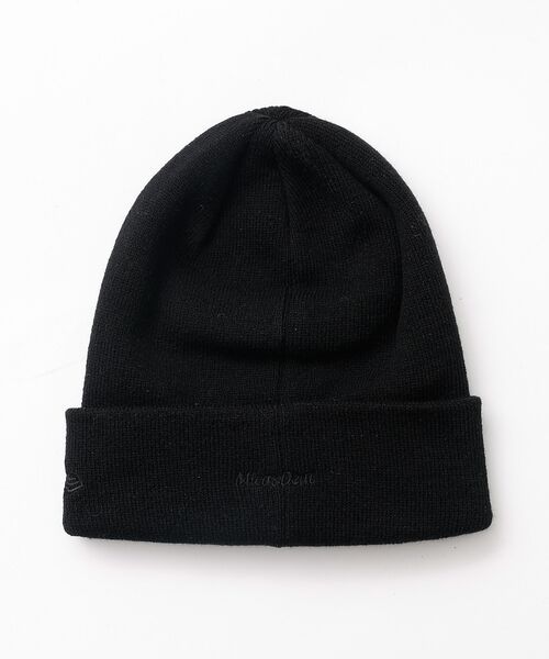 Rouge vif la cle / ルージュ・ヴィフ ラクレ ハット | 【MICA×NEW ERA/マイカ×ニューエラ】knit cap ロゴ刺繍ニット | 詳細19