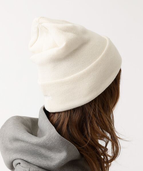 Rouge vif la cle / ルージュ・ヴィフ ラクレ ハット | 【MICA×NEW ERA/マイカ×ニューエラ】knit cap ロゴ刺繍ニット | 詳細10