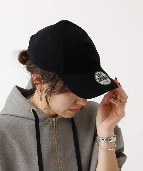 Rouge vif la cle / ルージュ・ヴィフ ラクレ ハット | 【MICA×NEW ERA/マイカ×ニューエラ】urake cap ロゴ刺繍裏毛 | 詳細20