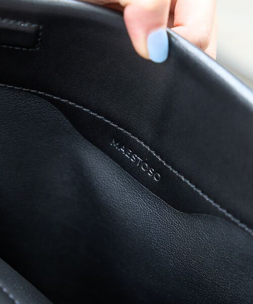 Rouge vif la cle / ルージュ・ヴィフ ラクレ トートバッグ | 【MAESTOSO/マエストソ】AURORA TOTE ポーチ付きレーザートート | 詳細24