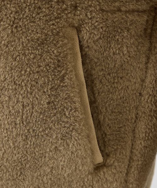 Rouge vif la cle / ルージュ・ヴィフ ラクレ アウター | 【2サイズ展開】2WAYスウェードリバーシブルボアコート / ノーカラーコート | 詳細12