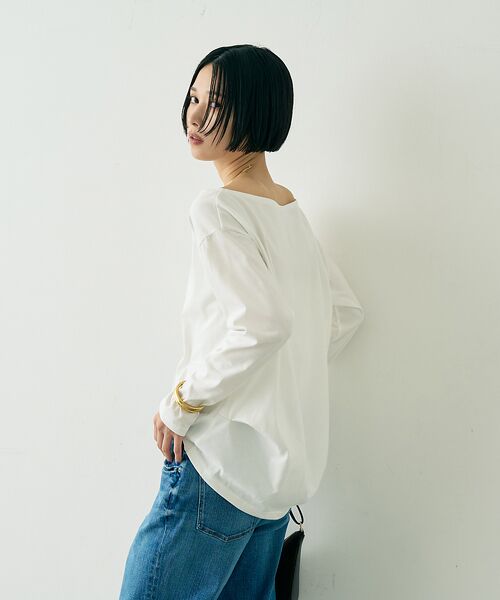 Rouge vif la cle / ルージュ・ヴィフ ラクレ Tシャツ | 綿ポリ天竺万能カットプルオーバー | 詳細3