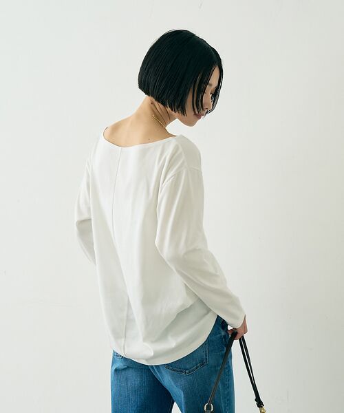 Rouge vif la cle / ルージュ・ヴィフ ラクレ Tシャツ | 綿ポリ天竺万能カットプルオーバー | 詳細4