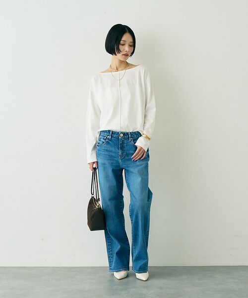 Rouge vif la cle / ルージュ・ヴィフ ラクレ Tシャツ | 綿ポリ天竺万能カットプルオーバー | 詳細5