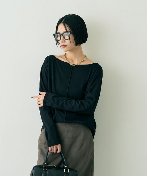 Rouge vif la cle / ルージュ・ヴィフ ラクレ Tシャツ | 綿ポリ天竺万能カットプルオーバー | 詳細19