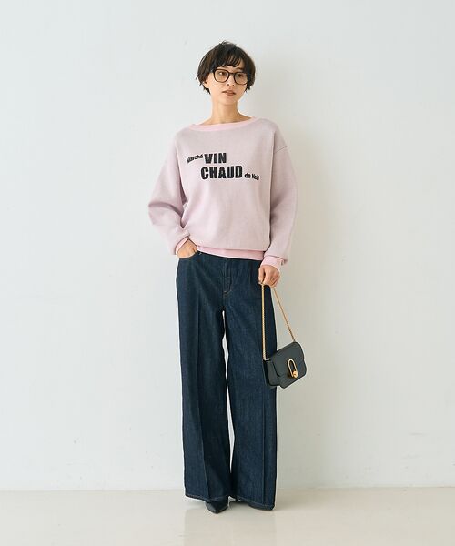 Rouge vif la cle / ルージュ・ヴィフ ラクレ ニット・セーター | ノエルロゴニットプルオーバー【予約】 | 詳細10