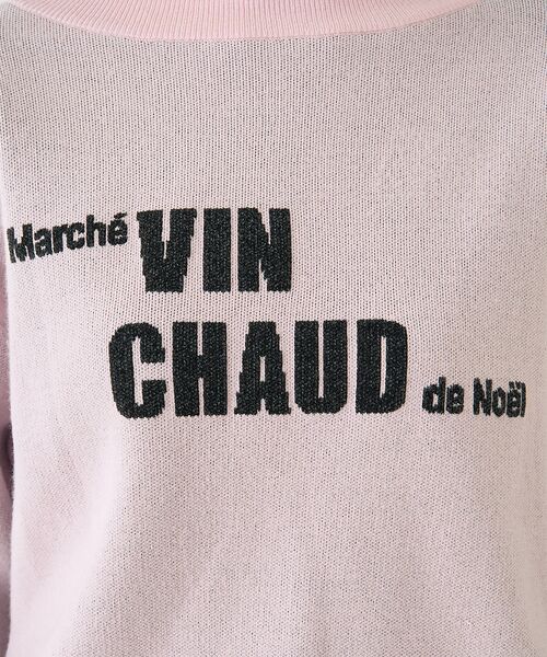 Rouge vif la cle / ルージュ・ヴィフ ラクレ ニット・セーター | ノエルロゴニットプルオーバー【予約】 | 詳細11