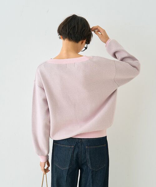 Rouge vif la cle / ルージュ・ヴィフ ラクレ ニット・セーター | ノエルロゴニットプルオーバー【予約】 | 詳細4