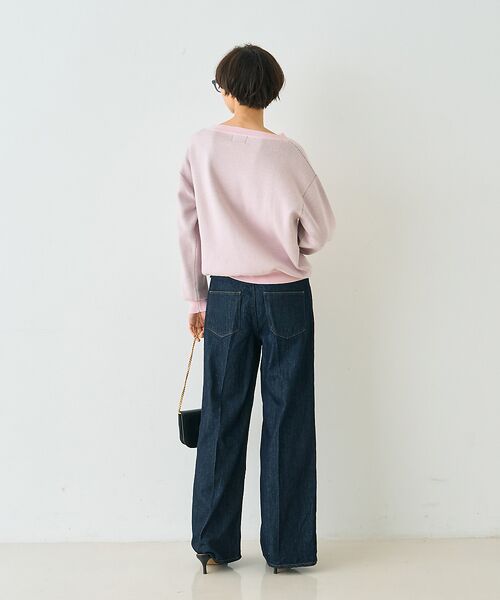 Rouge vif la cle / ルージュ・ヴィフ ラクレ ニット・セーター | ノエルロゴニットプルオーバー【予約】 | 詳細9