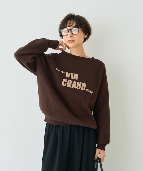 Rouge vif la cle / ルージュ・ヴィフ ラクレ ニット・セーター | ノエルロゴニットプルオーバー【予約】 | 詳細12