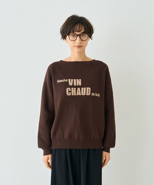 Rouge vif la cle / ルージュ・ヴィフ ラクレ ニット・セーター | ノエルロゴニットプルオーバー【予約】 | 詳細22