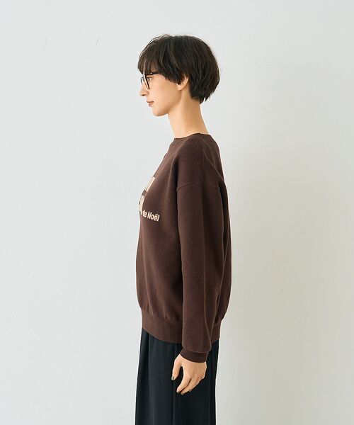 Rouge vif la cle / ルージュ・ヴィフ ラクレ ニット・セーター | ノエルロゴニットプルオーバー【予約】 | 詳細23