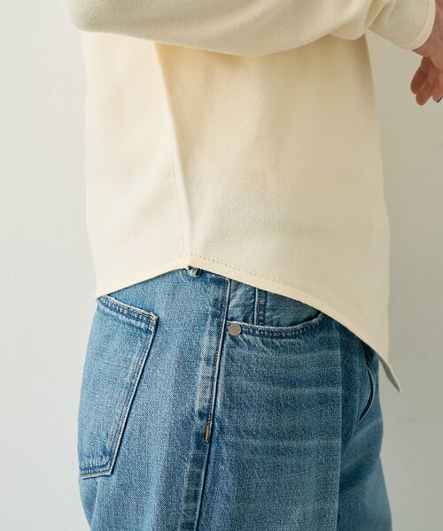 Rouge vif la cle / ルージュ・ヴィフ ラクレ ニット・セーター | 【一部店舗限定】センターシーム ボートネックニットプルオーバー | 詳細14