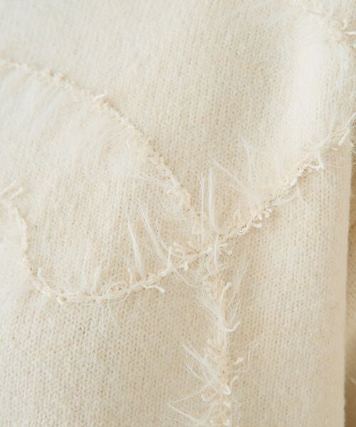 Rouge vif la cle / ルージュ・ヴィフ ラクレ ニット・セーター | 【一部店舗限定】フェザーラインニットプルオーバー | 詳細15